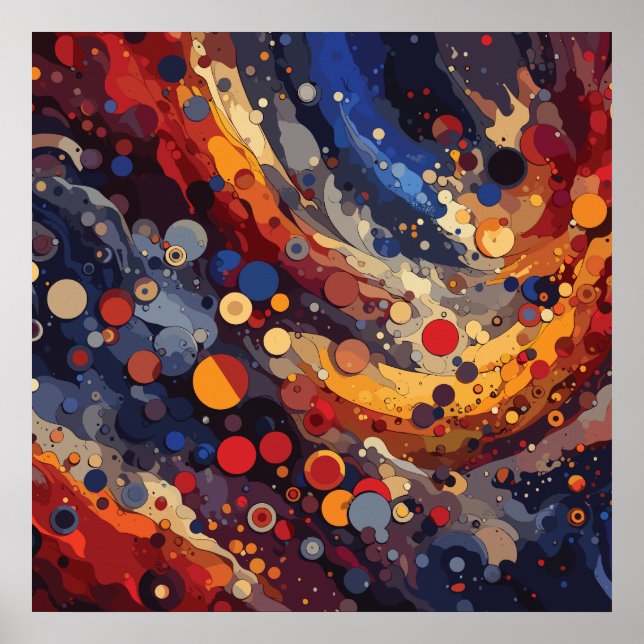 Póster Sueños celestes (Frente)