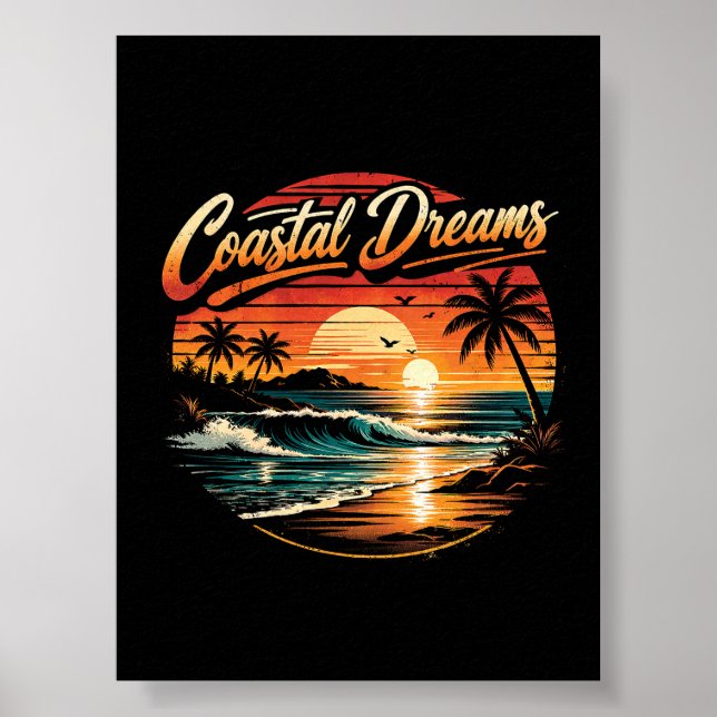 Póster Sueños Costeros (Frente)