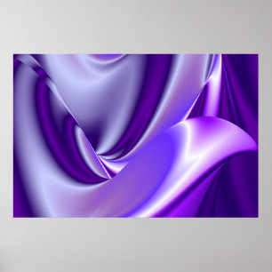 Póster Sueños de Arcoíris de Flor Morada