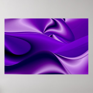 Póster Sueños de Arcoíris de Flor Morada