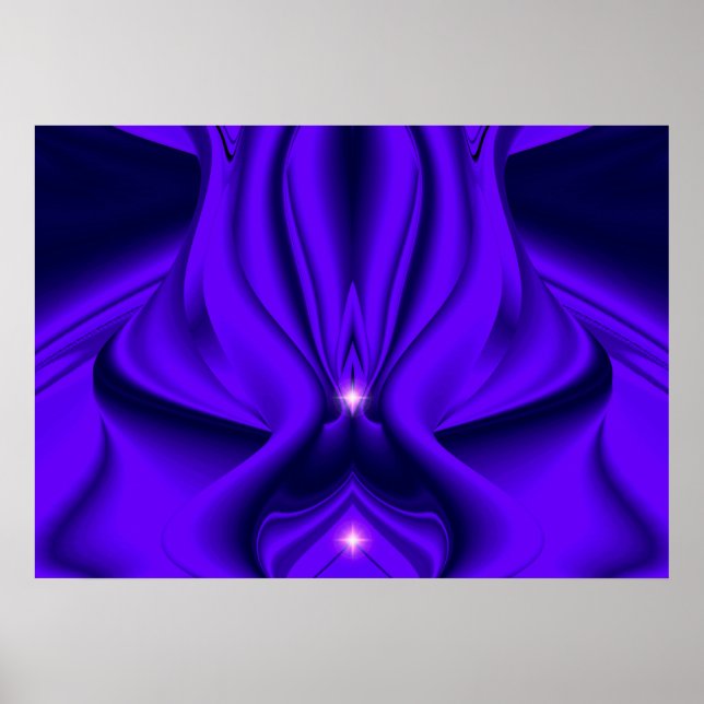 Póster Sueños de Arcoíris de Flor Púrpura, Dos Estrellas (Frente)