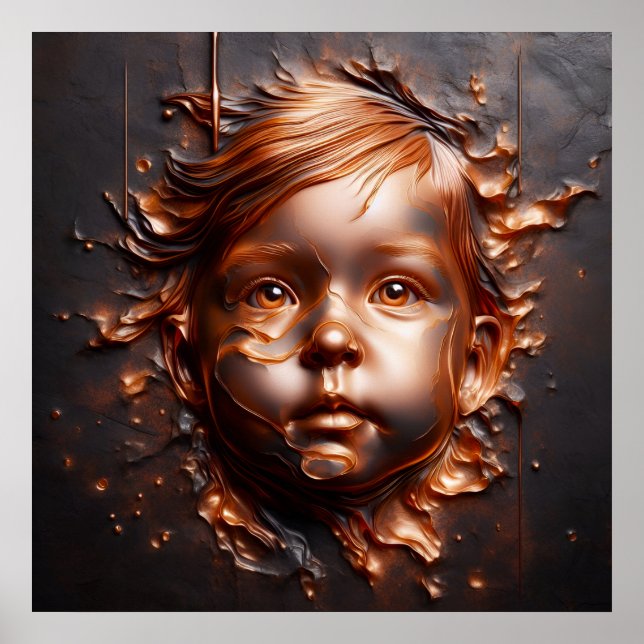 Póster Sueños de cobre de inocencia (Frente)