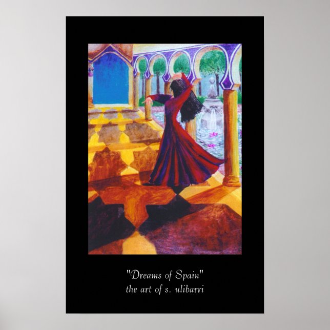 Póster Sueños de España (Frente)