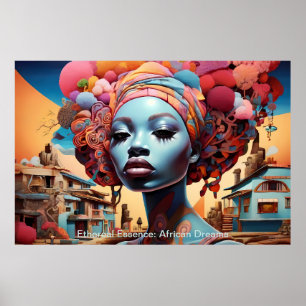 Póster Sueños de la herencia: un futuro vibrante