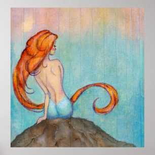 Póster Sueños de la sirena