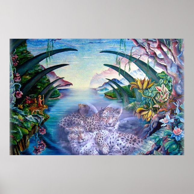 Póster Sueños de leopardo (Frente)