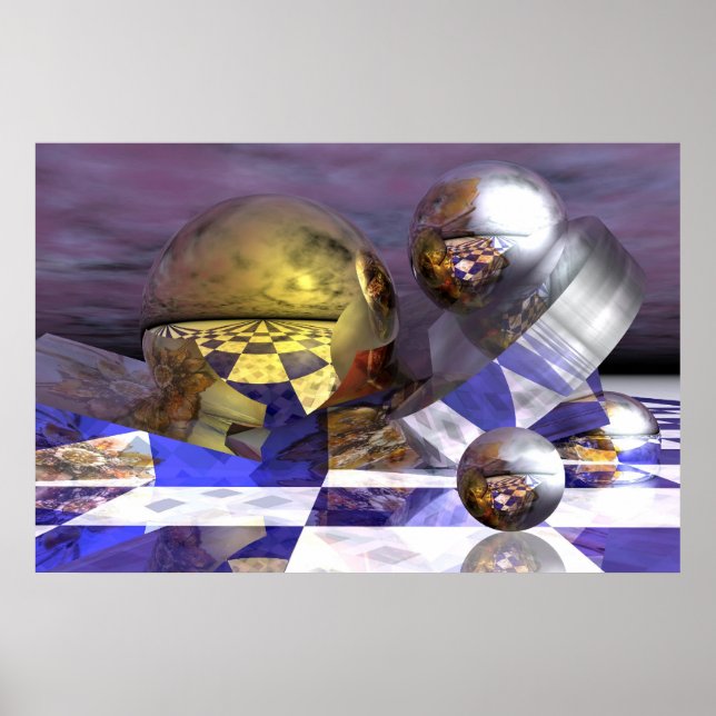 Póster Sueños de oro (Frente)