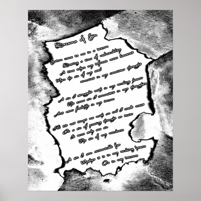 Póster Sueños de pecado (Frente)