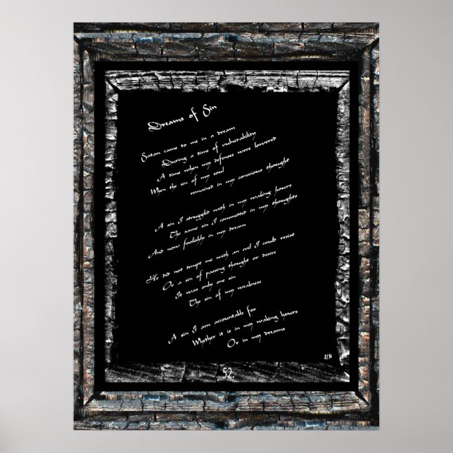 Póster Sueños de pecado (Frente)