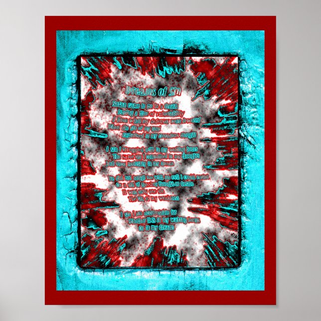 Póster Sueños de pecado (Frente)