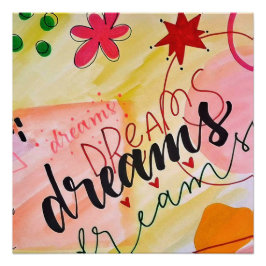 Póster Sueños de Pósteres Brillantes