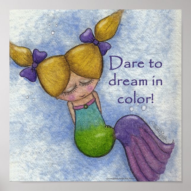 Póster Sueños de Sirenas (Frente)