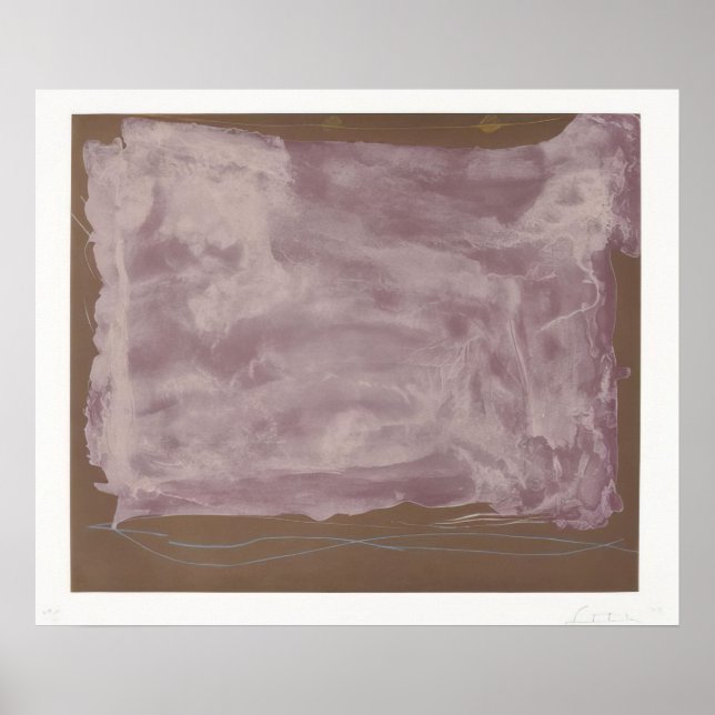 Póster Sueños de Soho - 1987   - Helen Frankenthaler (Frente)