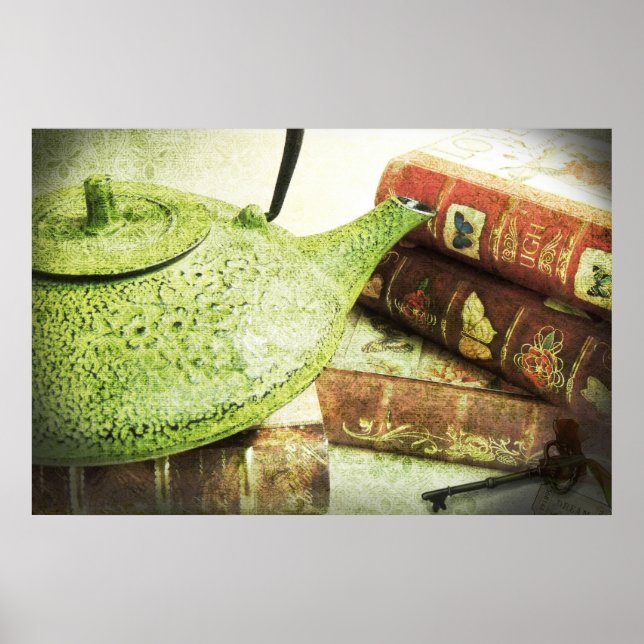 Póster Sueños de té 2 (Frente)