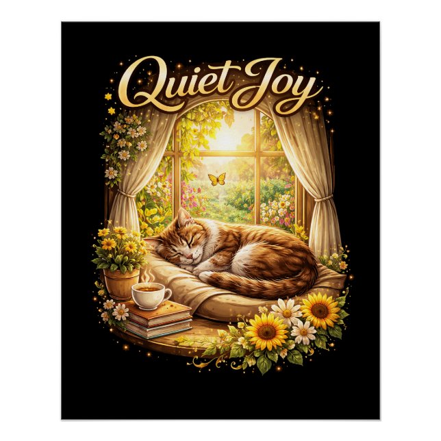 Póster Sueños de Ventana Iluminada por el Sol (Anverso)