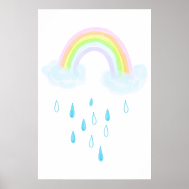 Póster Sueños del arcoiris (Frente)