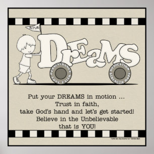 Póster Sueños en movimiento