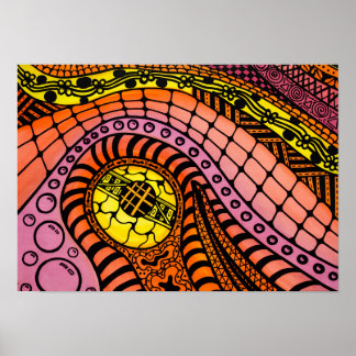 Póster Sueños en Rojo