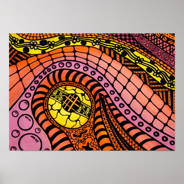 Póster Sueños en Rojo (Frente)