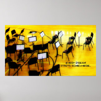 Póster Sueños musicales
