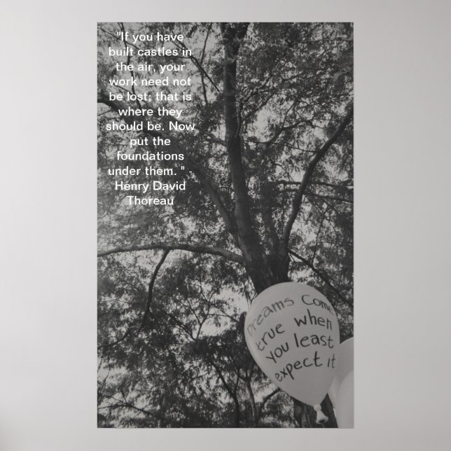 Póster Sueños que ocurren (Frente)