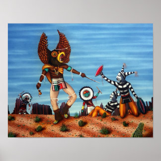 Póster "Sueños turquesa"