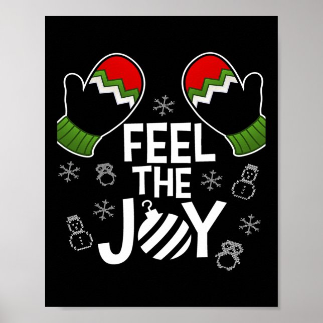 Póster Suéter feo de Navidad (Frente)