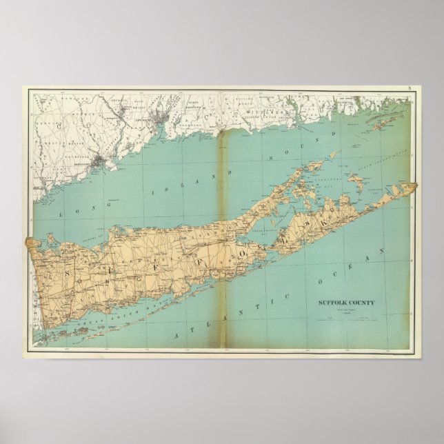 Póster Suffolk County (Frente)