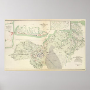 Póster Suffolk y alrededores