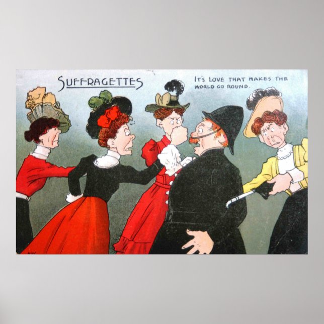 Póster Suffragettes Personalizado político (Frente)