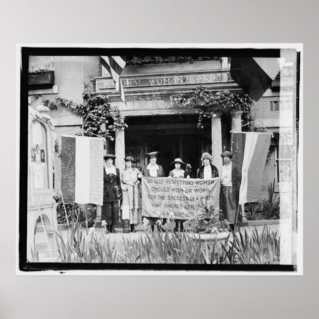 Póster Suffragettes Vintage (Frente)