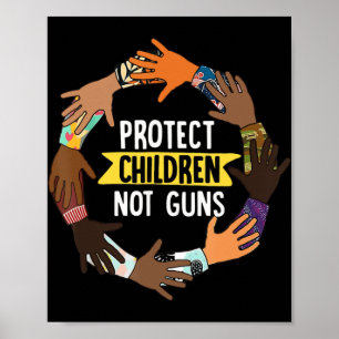 Póster Suficiente fin a la violencia en las armas Día de 