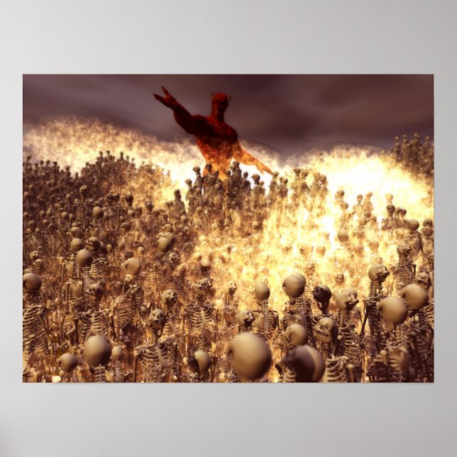 Póster Sufrimiento eterno (Frente)