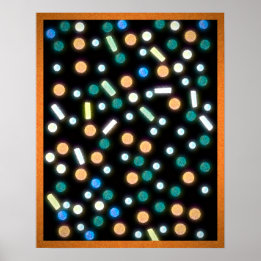 Póster Sugar Coated Rain (Color) Poster