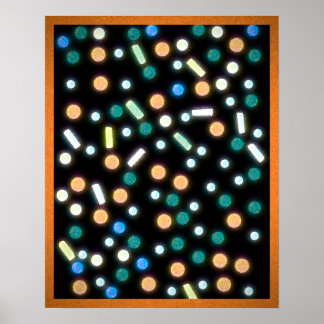 Póster Sugar Coated Rain (Color) Poster