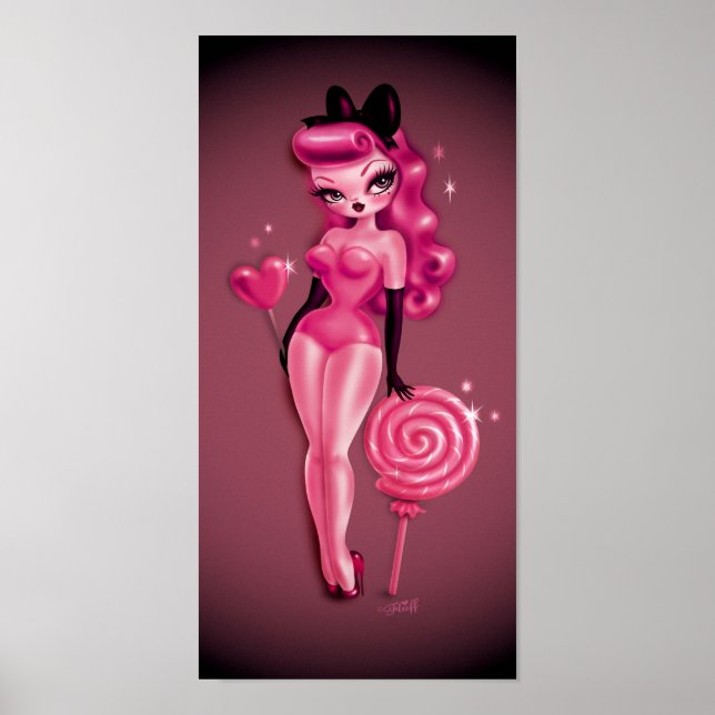 Póster Sugar Doll Pinup (Frente)