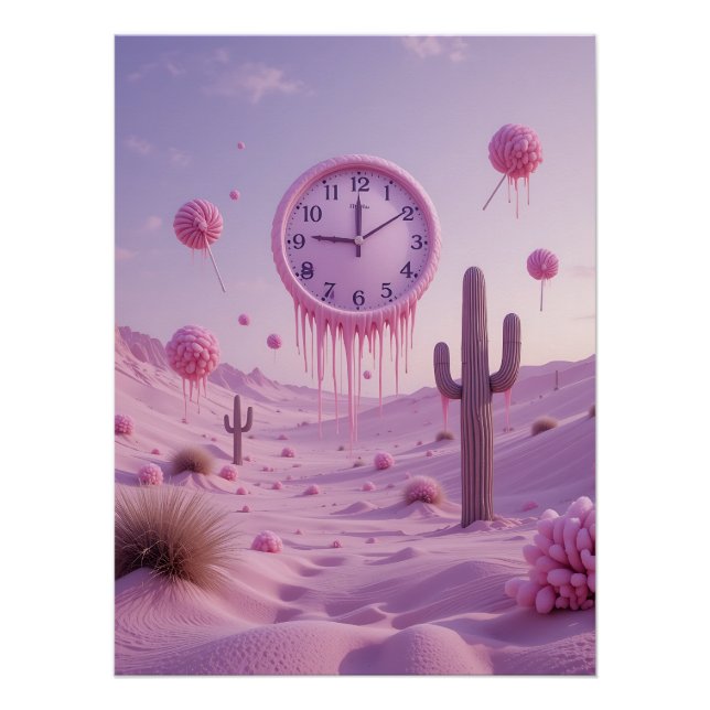 Póster Sugar Dreams: Surreal Desert (Anverso)