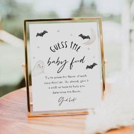 Póster SUGARBOO Adivina el Rótulo de los juegos de comida