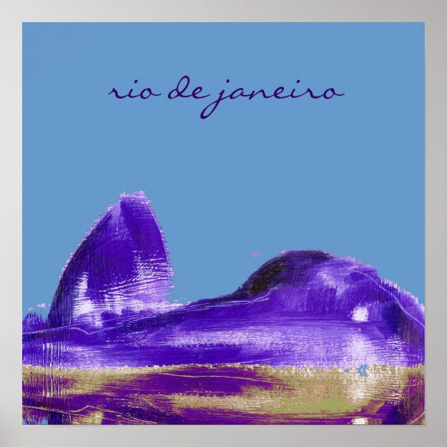 Póster Sugarloaf mountain Rio JR (Frente)