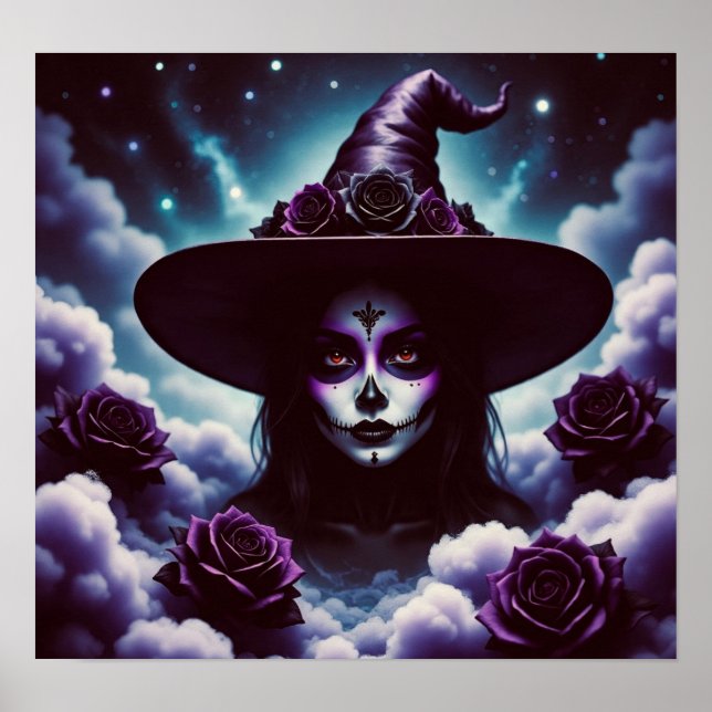 Póster SugarSkullWitch (Frente)