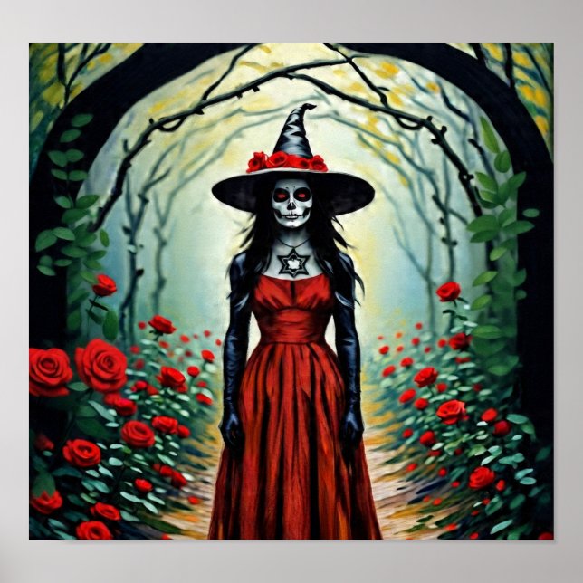 Póster SugarSkullWitch  (Frente)