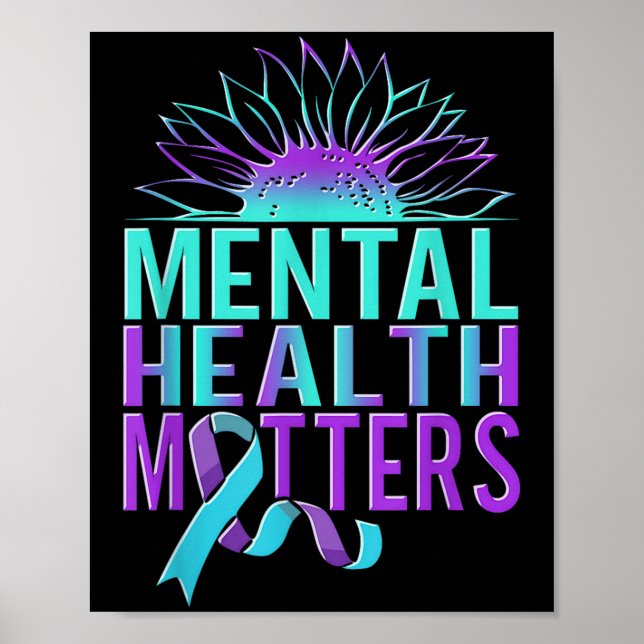 Póster Suicide Awareness Suicide Prevention Suprt Survivo (Frente)