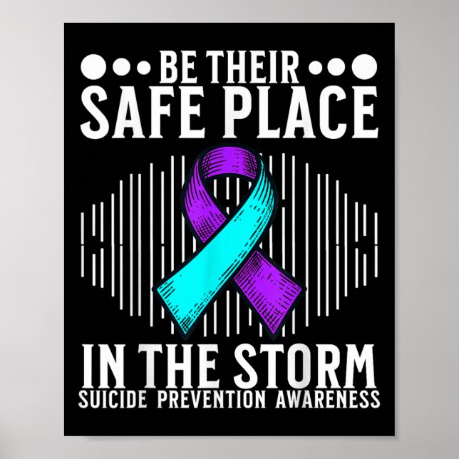 Póster Suicide Awareness Suprt Suicide Prevention Awarene (Frente)