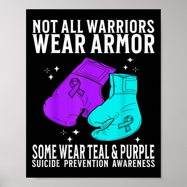 Póster Suicide Awareness Suprt Suicide Prevention Awarene (Frente)