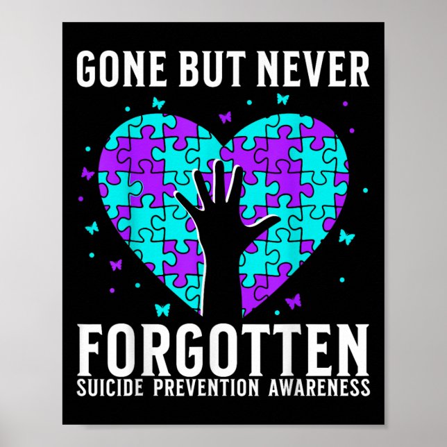 Póster Suicide Awareness Suprt Suicide Prevention Awarene (Frente)