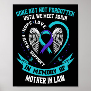 Póster Suicidio Sensibilización De La Madre En La Ley Se