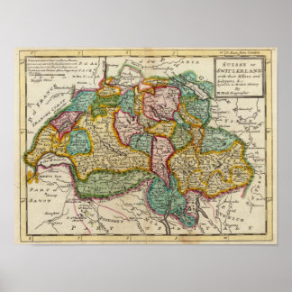 Póster Suisse or Switzerland