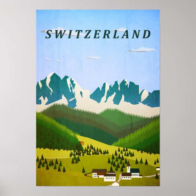 Póster Suiza (Frente)