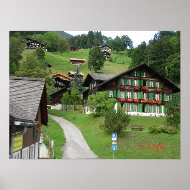 Póster Suiza (Frente)