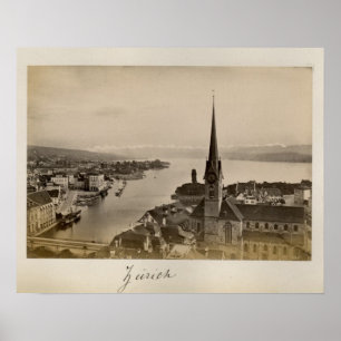 Póster Suiza 1908, Zurich